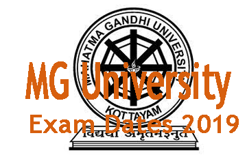 MG University Exam Dates