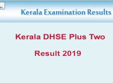 Plus Two Result 2019