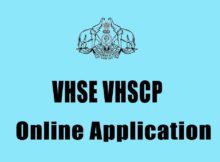 VHSE Plus One Admission Online Registration