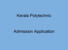 Kerala Polytechnic Admission - Allotment