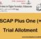 Kerala Plus One Trial Allotment