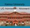Kannur University UG Admission / Allotment
