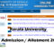 Kerala University BEd Admission / Allotment 2022