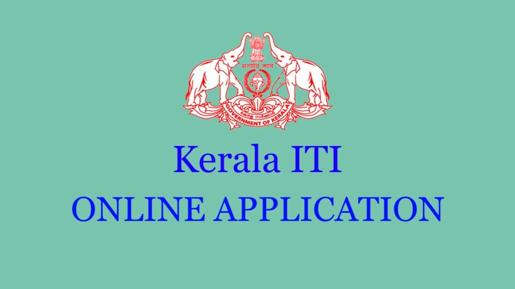 Kerala ITI Admission Online Application