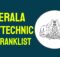 Kerala Polytechnic LET Ranklist