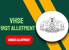 VHSE First Allotment 2025