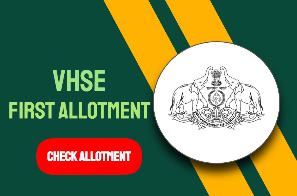 VHSE First Allotment 2025