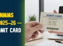 NMMS 2025 Admit Card 2025