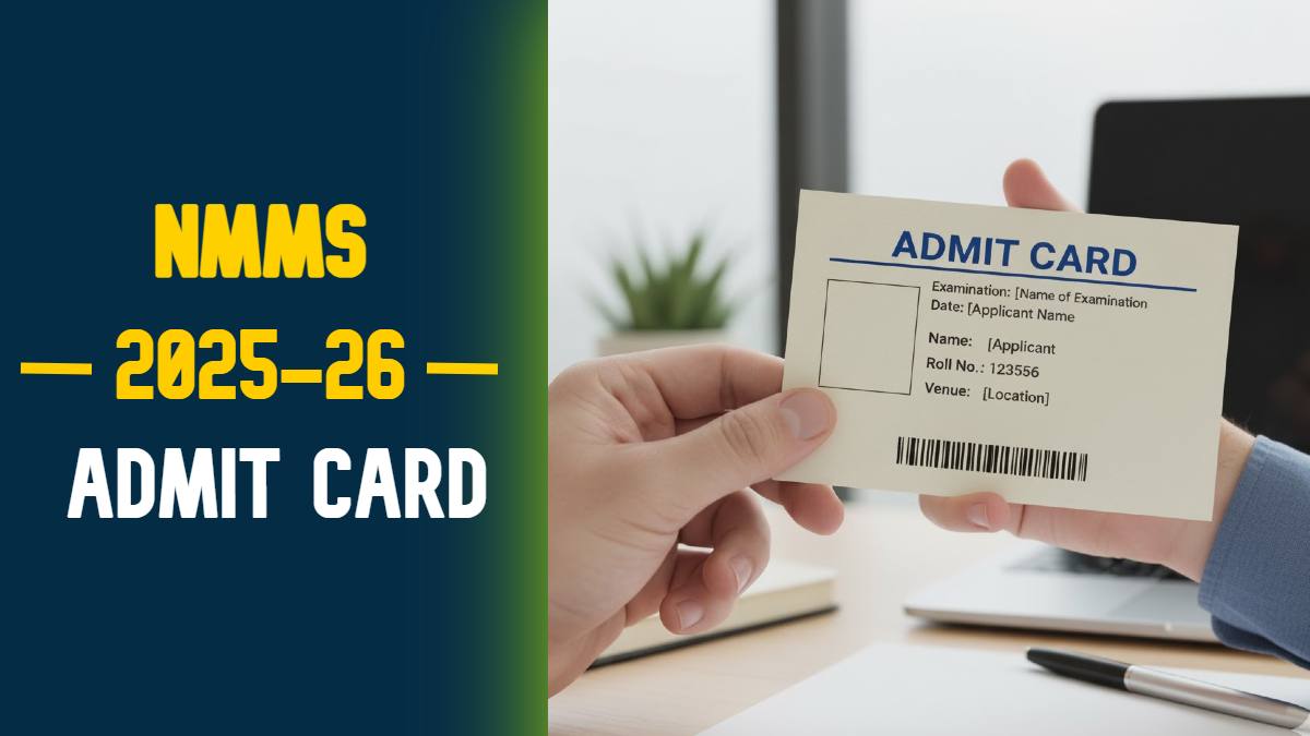 NMMS 2025 Admit Card 2025